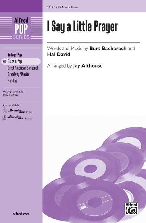 I Say a Little Prayer Sheet Music Preview