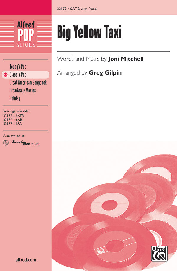 Big Yellow Taxi Sheet Music Preview