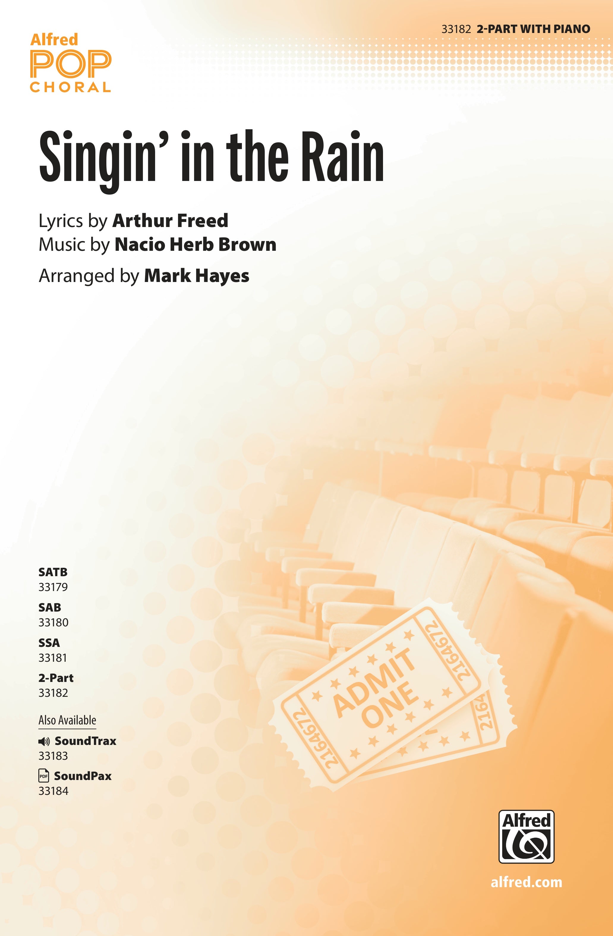 Singin' in the Rain Sheet Music Preview
