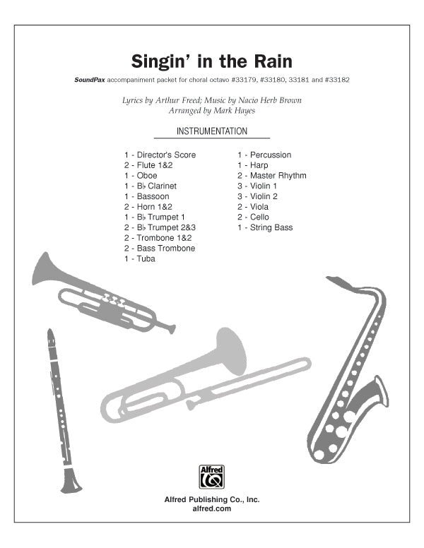Singin' in the Rain: 2nd & 3rd Trumpet Sheet Music Preview