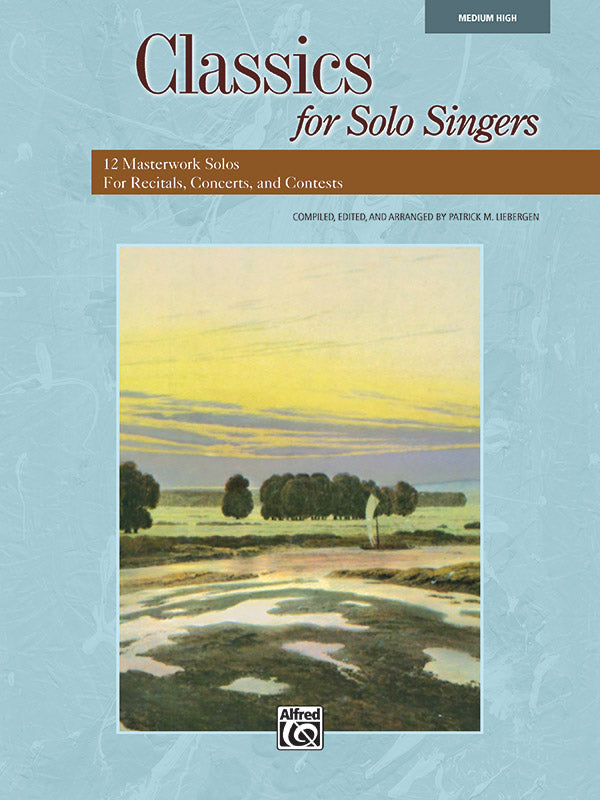 Classics for Solo Singers Cover Image