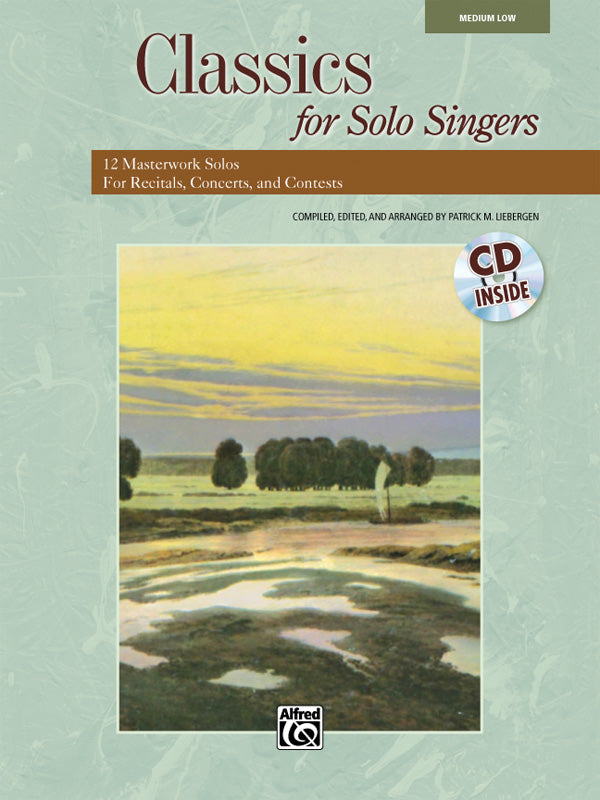 Classics for Solo Singers Cover Image