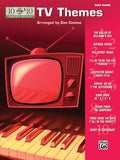 10 for 10 Sheet Music: TV Themes Cover Image