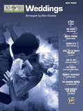 10 for 10 Sheet Music: Weddings Cover Image