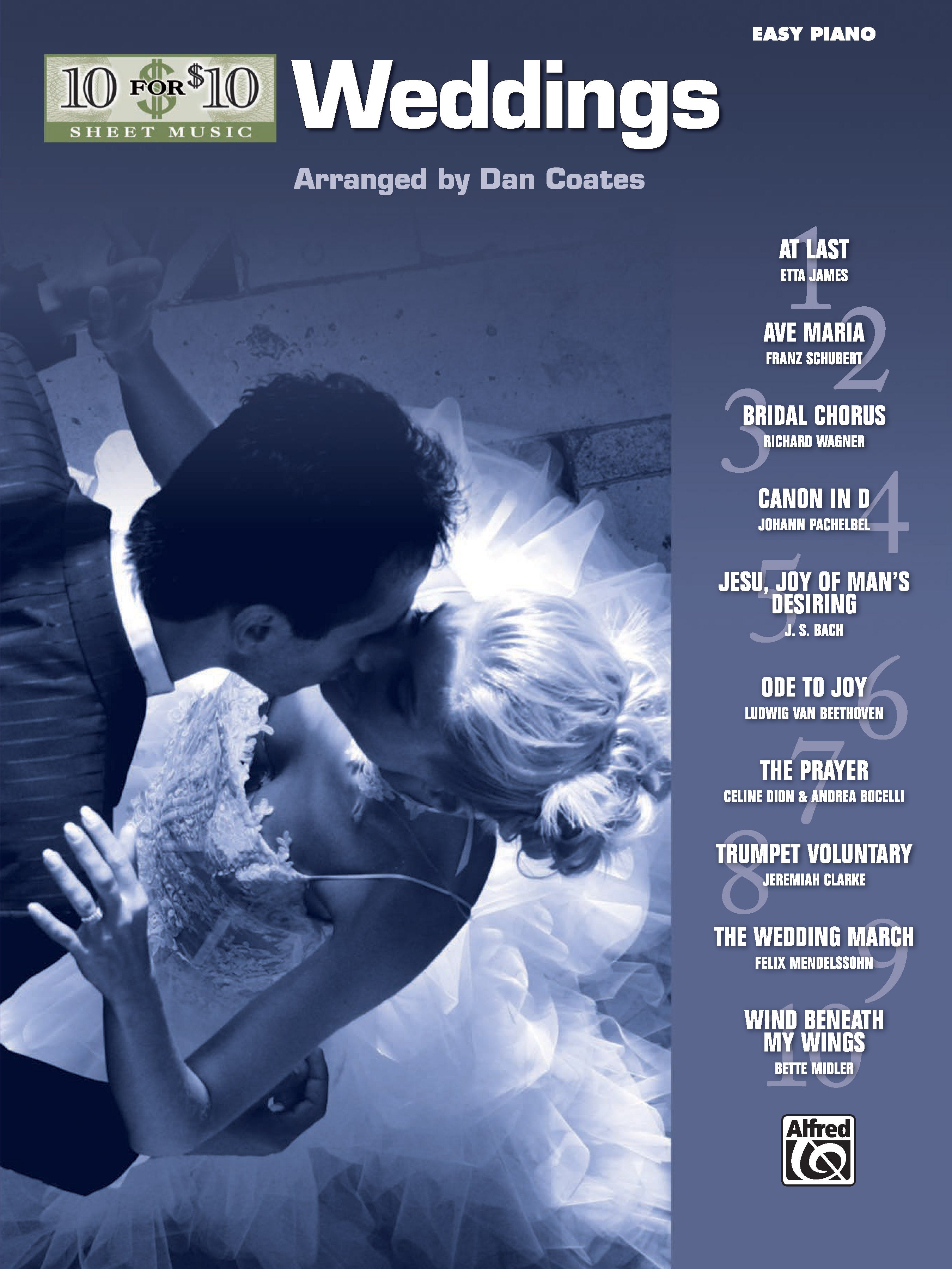 10 for 10 Sheet Music: Weddings Cover Image
