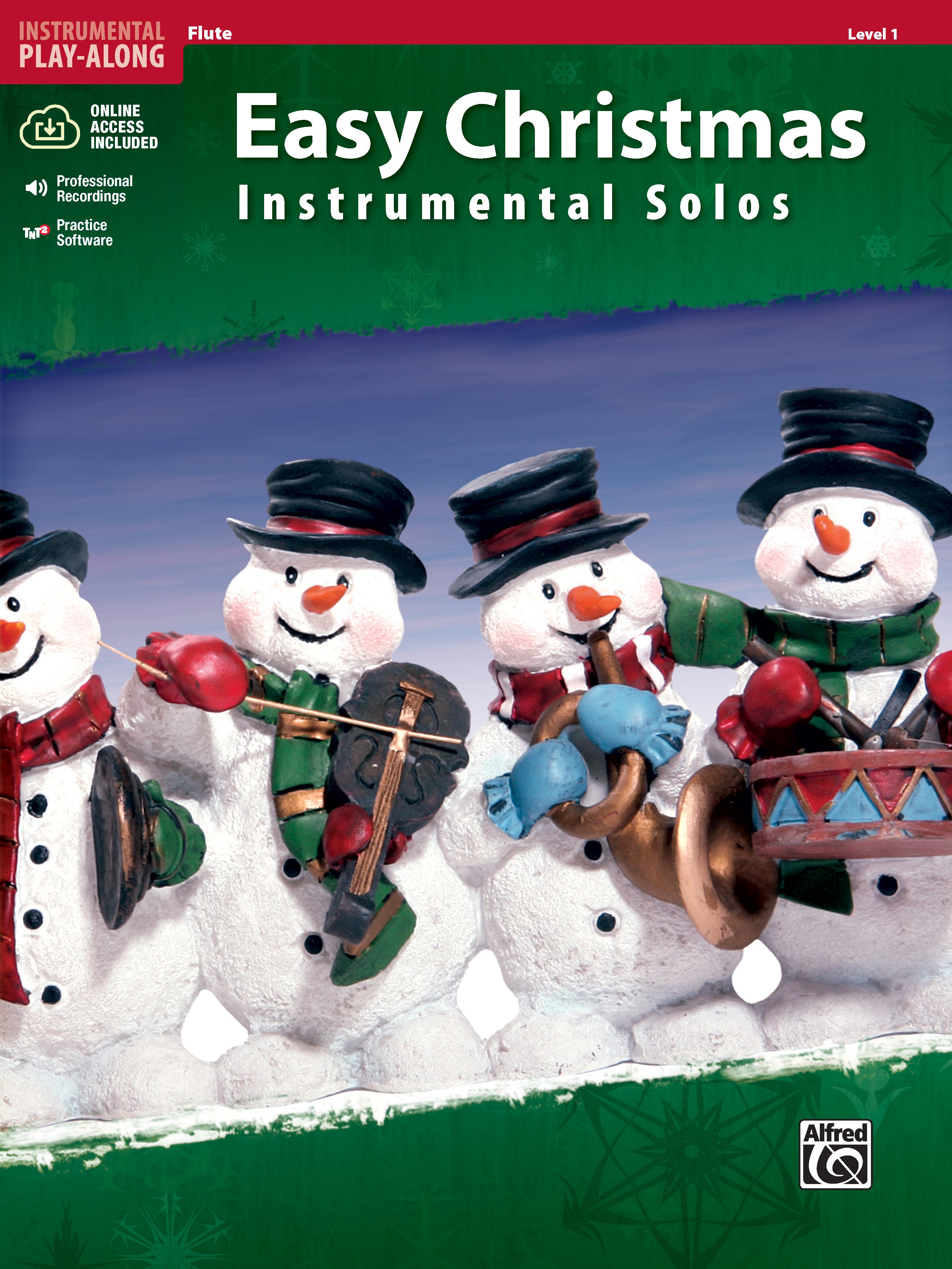 Easy Christmas Instrumental Solos, Level 1 Cover Image