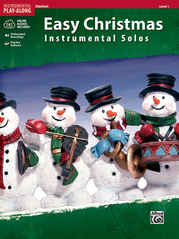 Easy Christmas Instrumental Solos, Level 1 Cover Image