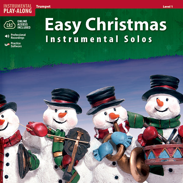 Easy Christmas Instrumental Solos, Level 1 Cover Image