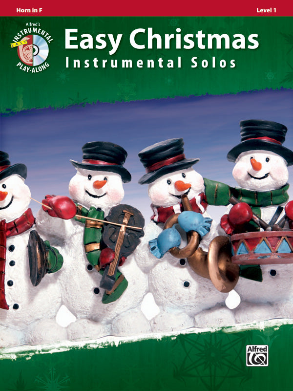 Easy Christmas Instrumental Solos, Level 1 Cover Image