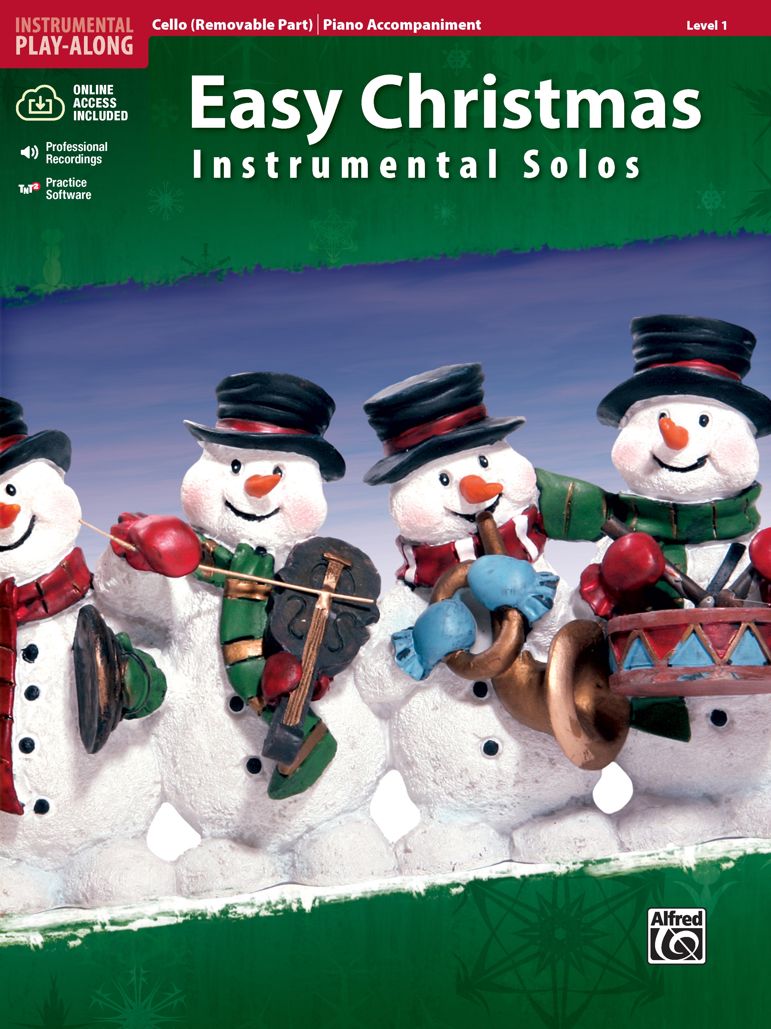 Easy Christmas Instrumental Solos, Level 1 Cover Image