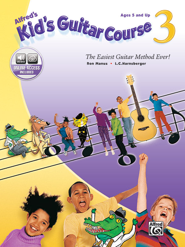 Alfred's Kid's Guitar Course 3 Cover Image