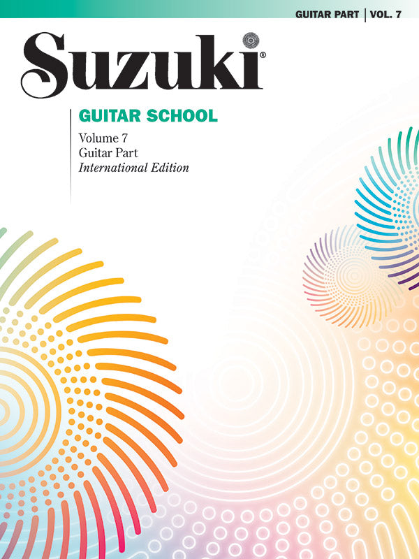 Suzuki Guitar School Guitar Part, Volume 7 Cover Image