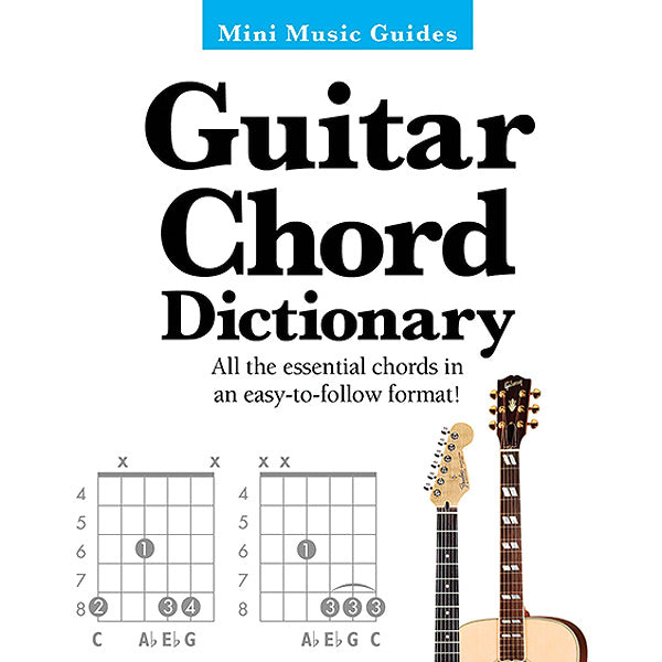 Mini Music Guides: Guitar Chord Dictionary Cover Image