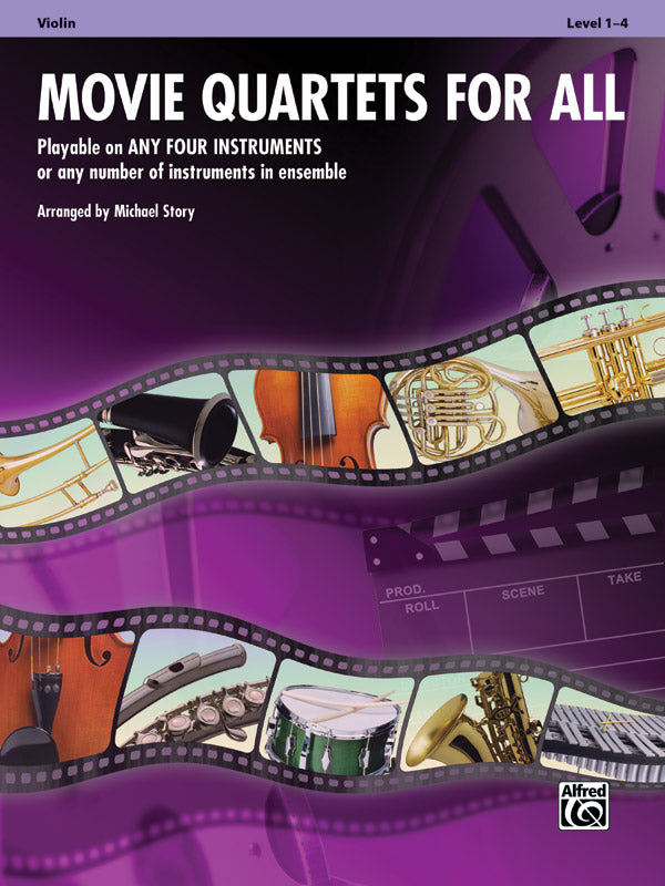 Movie Quartets for All Cover Image