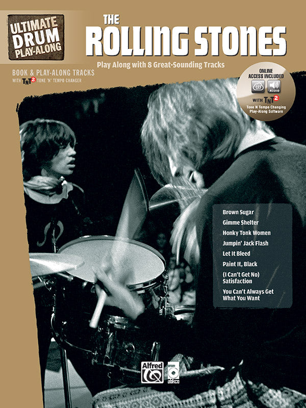 Ultimate Drum Play-Along: The Rolling Stones Cover Image