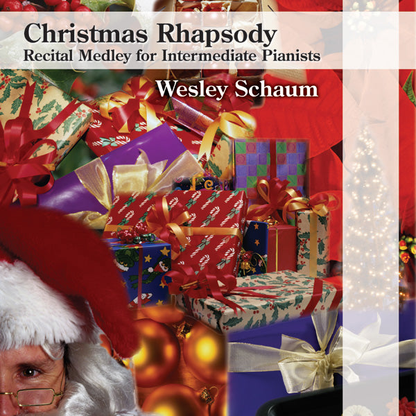 Christmas Rhapsody: Recital Medley for Intermediate Pianists Cover Image