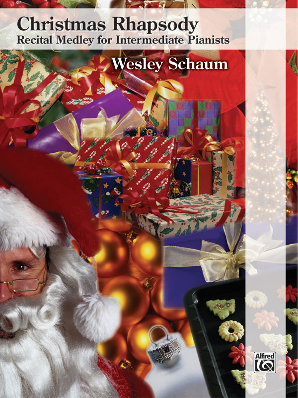 Christmas Rhapsody: Recital Medley for Intermediate Pianists Cover Image