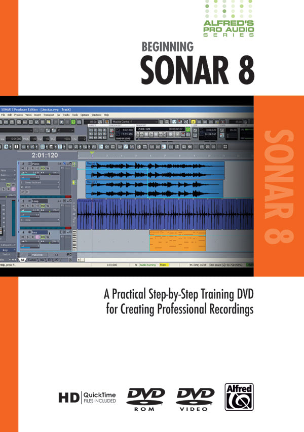 Alfred's Pro Audio Series: Beginning Sonar 8 Cover Image