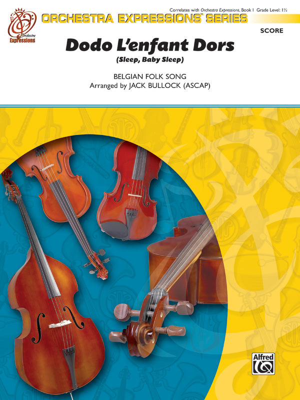 Dodo L'enfant Dors (Sleep, Baby Sleep): Cello Sheet Music Preview