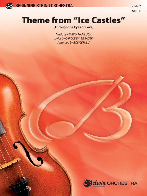Ice Castles, Theme from (Through the Eyes of Love): 1st Violin Sheet Music Preview