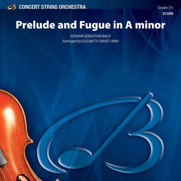 Prelude and Fugue in A Minor Sheet Music Preview