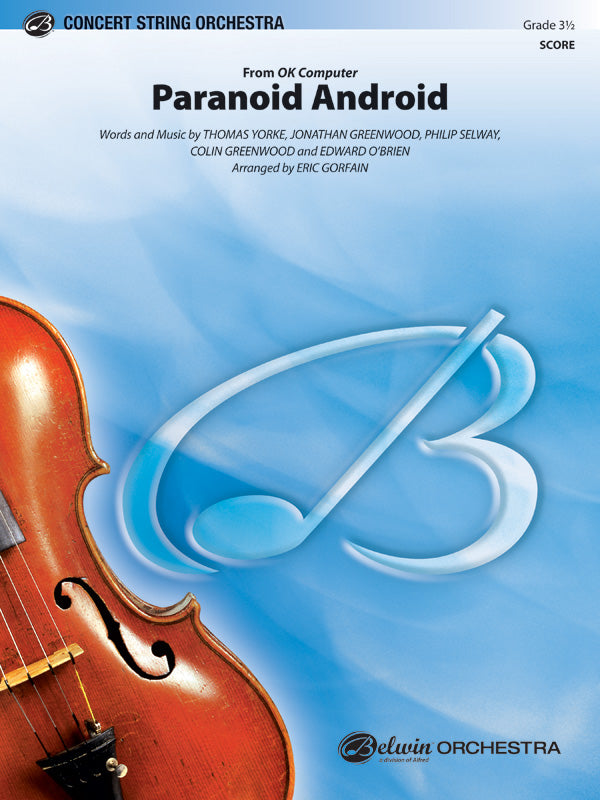 Paranoid Android (from OK Computer): Cello Sheet Music Preview