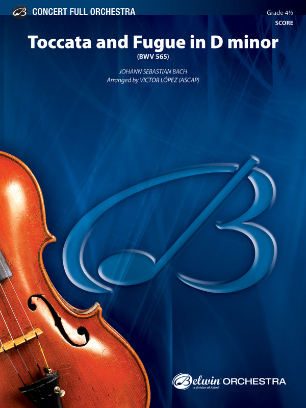 Toccata and Fugue in D Minor: 2nd B-flat Trumpet Sheet Music Preview