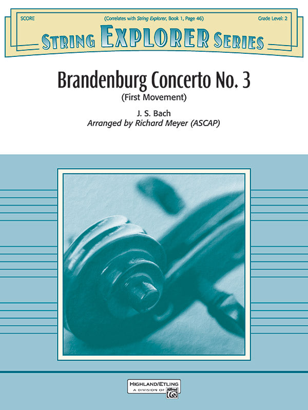 Brandenburg Concerto No. 3 (First Movement) Cover Image