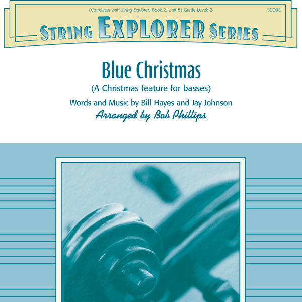 Blue Christmas Sheet Music Preview