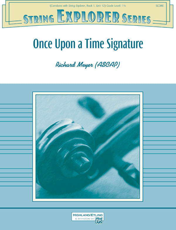 Once Upon a Time Signature Sheet Music Preview