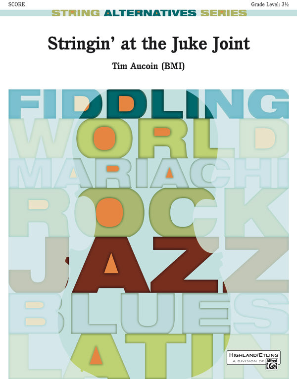 Stringin' at the Juke Joint: Piano Accompaniment Sheet Music Preview