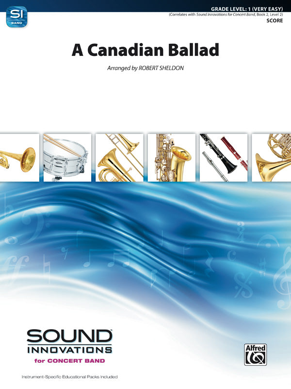 A Canadian Ballad: (wp) B-flat Tuba T.C. Sheet Music Preview