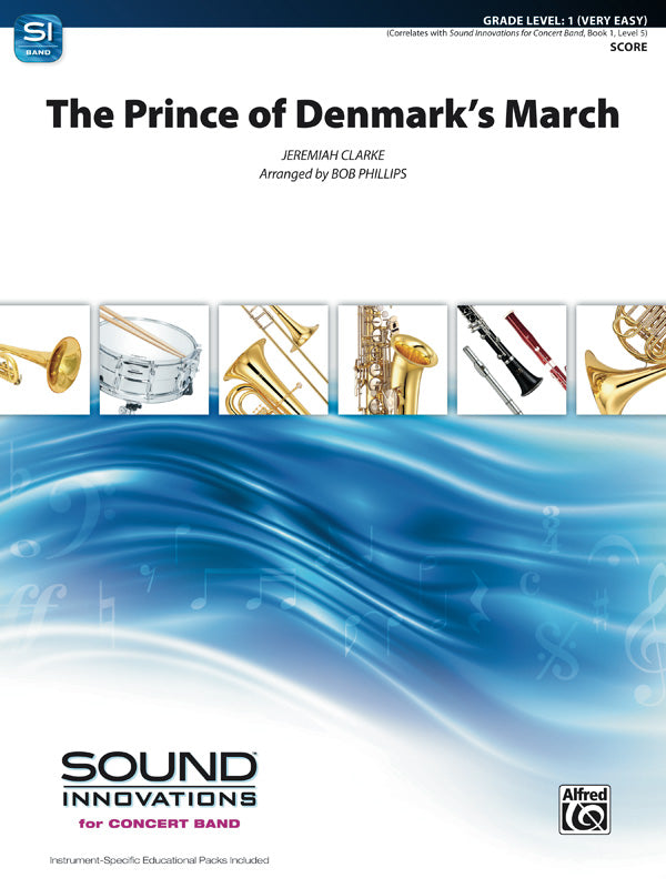 The Prince of Denmark's March: (wp) 1st B-flat Trombone T.C. Sheet Music Preview