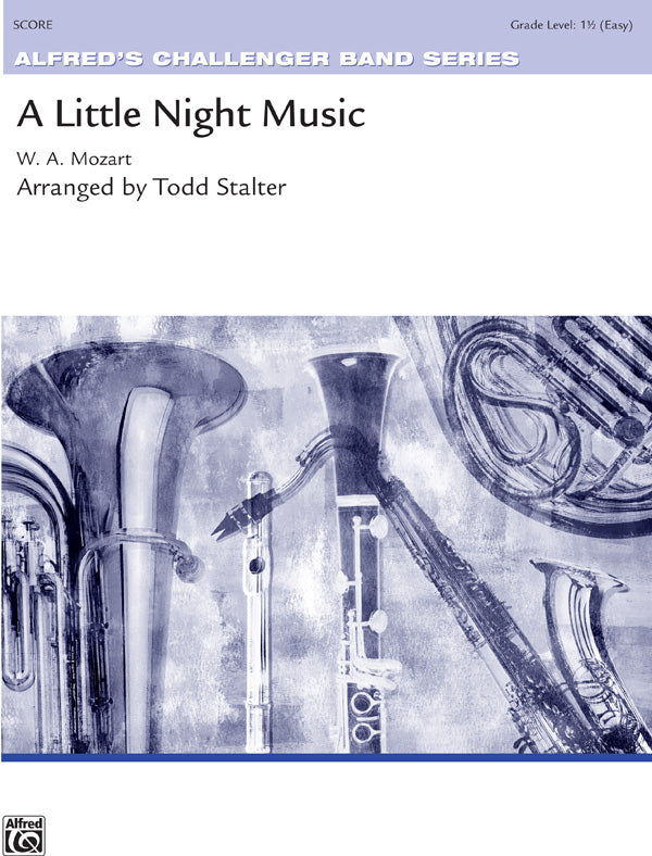 A Little Night Music: (wp) E-flat Alto Clarinet Sheet Music Preview