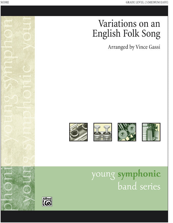 Variations on an English Folk Song: 2nd Trombone Sheet Music Preview