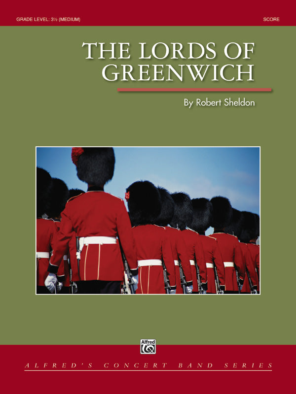 The Lords of Greenwich: E-flat Baritone Saxophone Sheet Music Preview
