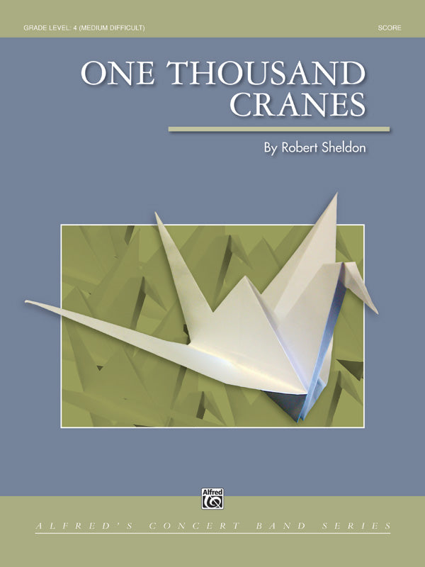 One Thousand Cranes: E-flat Alto Saxophone Sheet Music Preview