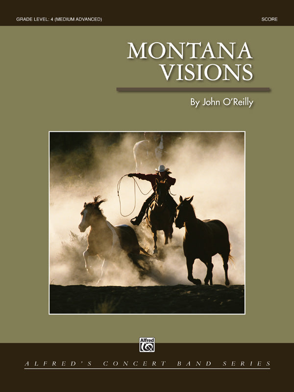 Montana Visions: 2nd E-flat Alto Saxophone Sheet Music Preview