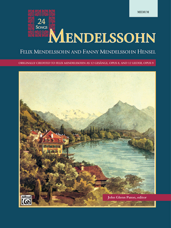 Mendelssohn -- 24 Songs Cover Image