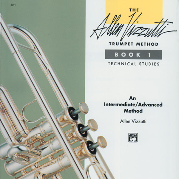 The Allen Vizzutti Trumpet Method - Book 1, Technical Studies Cover Image