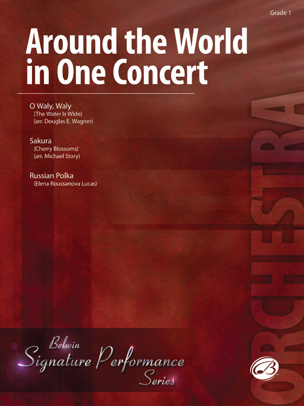 Around the World in One Concert: 2nd Violin Sheet Music Preview