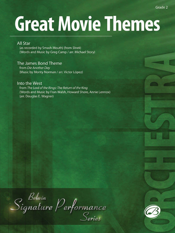 Great Movie Themes Sheet Music Preview