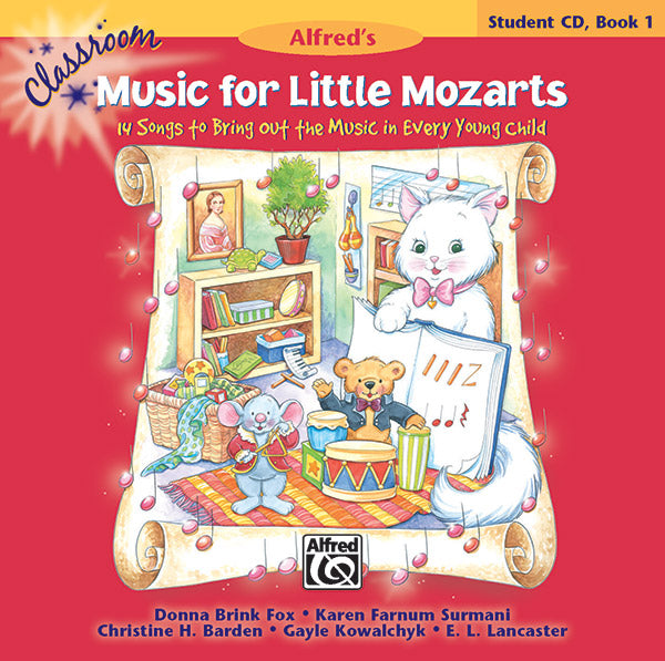 Classroom Music for Little Mozarts: Student CD Book 1 Cover Image