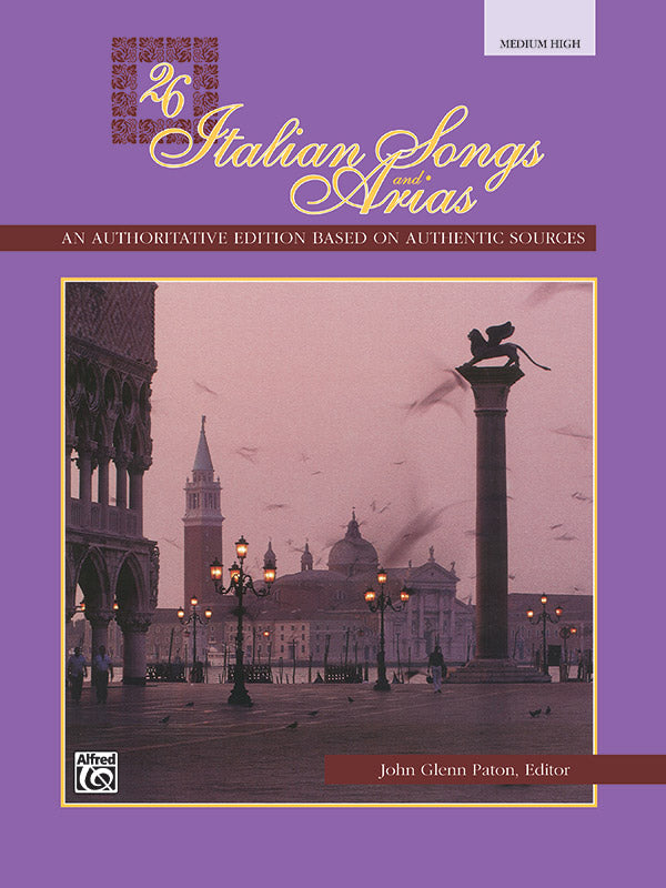 26 Italian Songs and Arias Cover Image