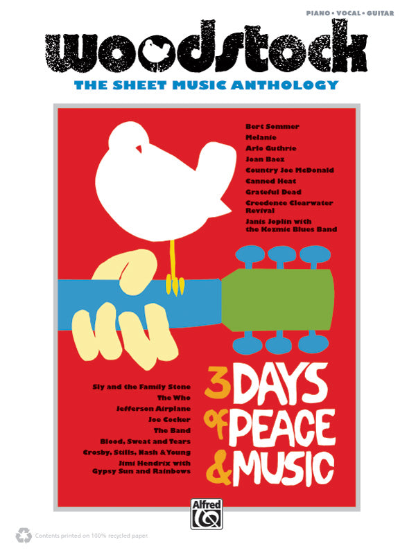 Woodstock Sheet Music Preview