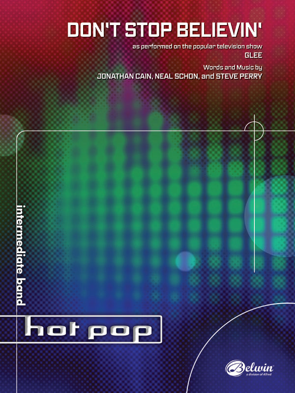 Don't Stop Believin': 2nd B-flat Clarinet Sheet Music Preview