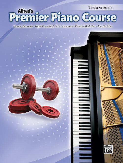 Premier Piano Course, Technique 3 Cover Image