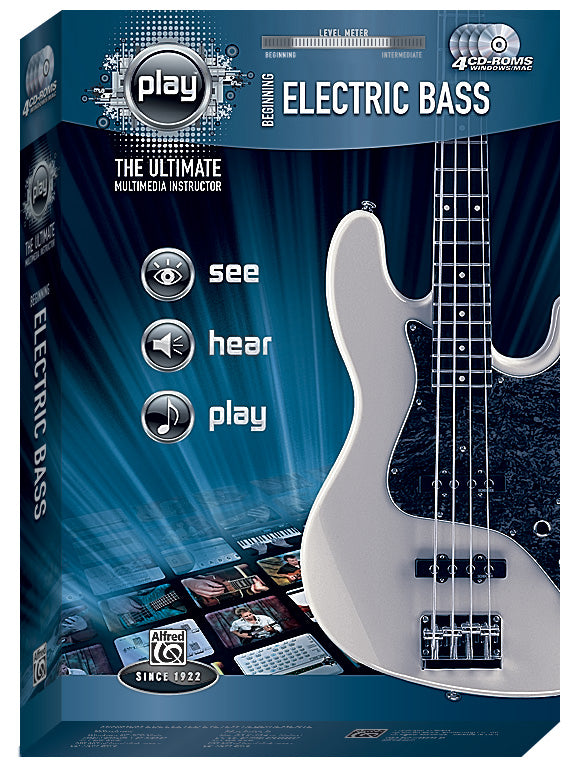 Alfred's PLAY: Beginning Electric Bass Cover Image