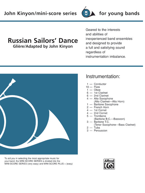 Russian Sailors' Dance: Oboe Sheet Music Preview