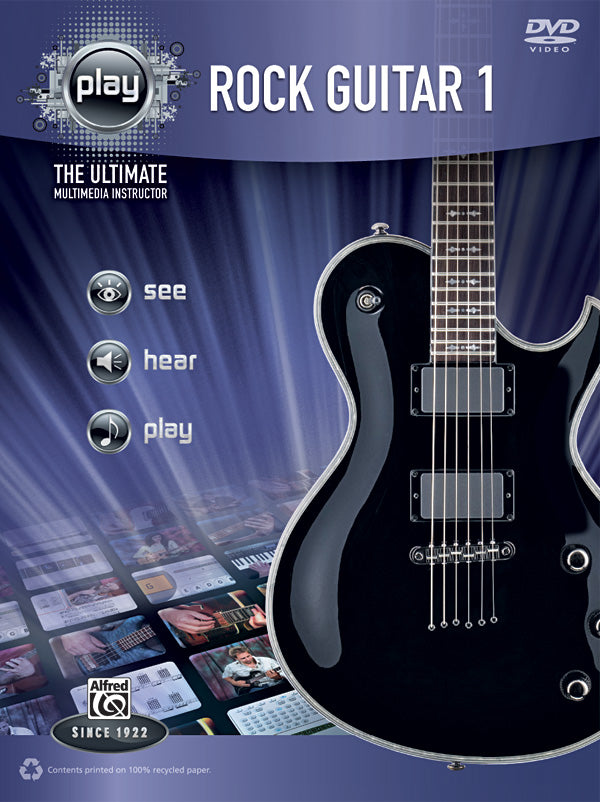 Alfred's PLAY: Rock Guitar 1 Cover Image
